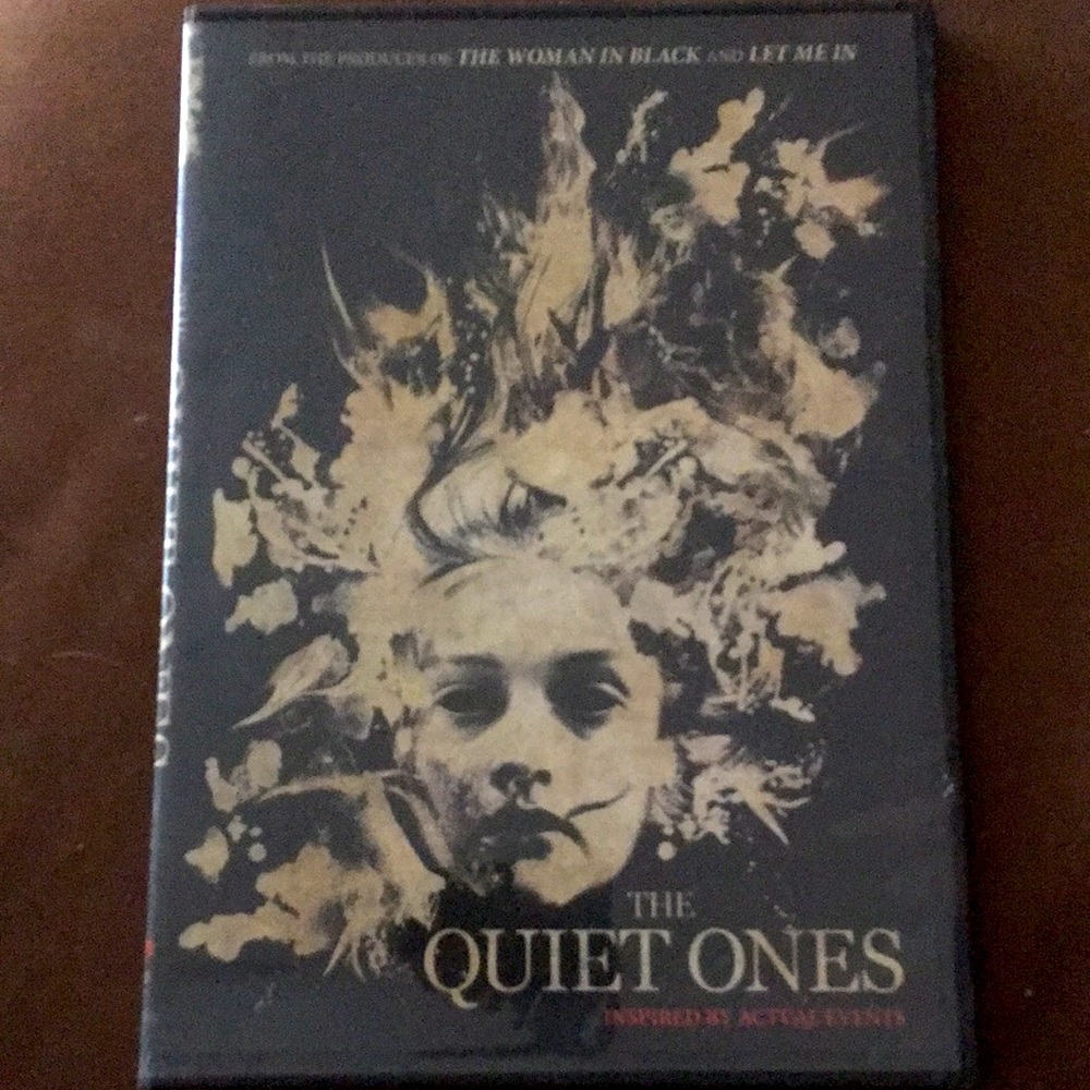 🍿 4/$20 The Quiet Ones DVD Inspired by True Events Supernatural Horror Movie